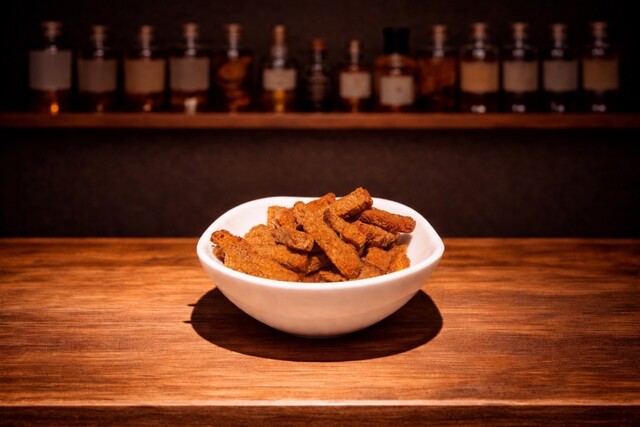 A light, crispy snack with a satisfying bite.